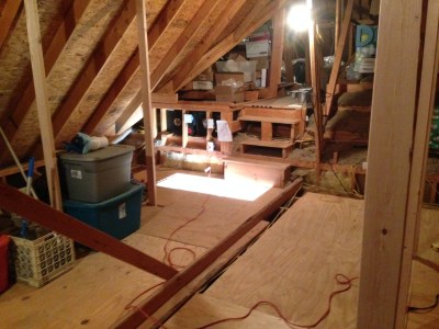 Winter 2015 Attic Project